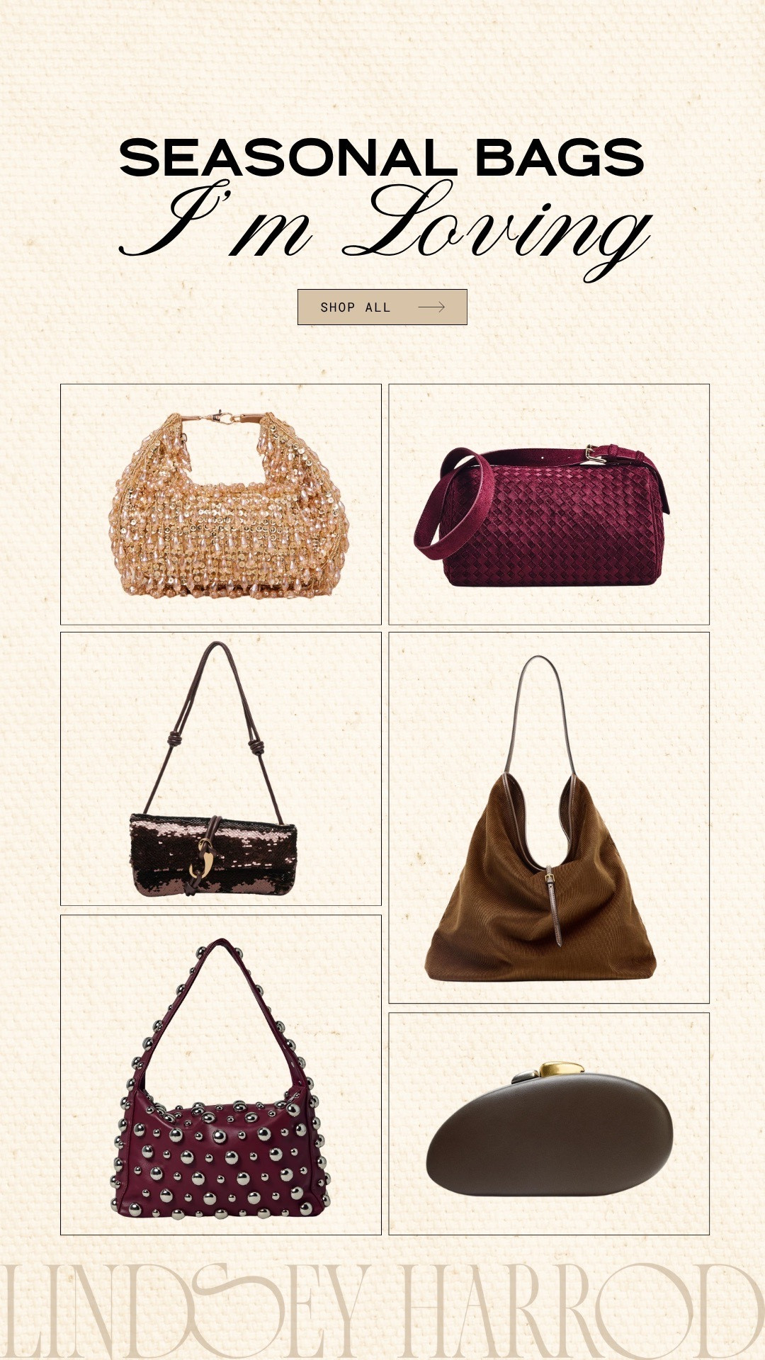 Seasonal favorites: bags edition 🖤 

 #LTKSeasonal #LTKStyleTip #LTKItBag