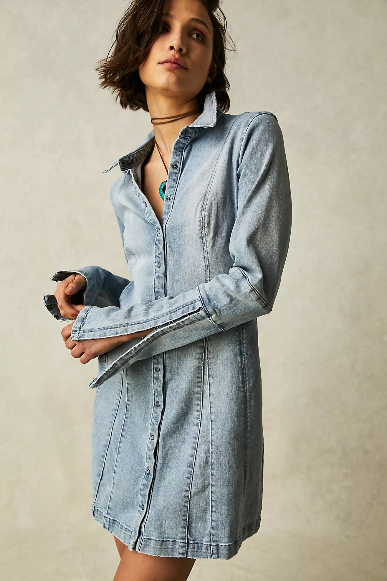 Thea Denim Mini | Free People (Global - UK&FR Excluded)