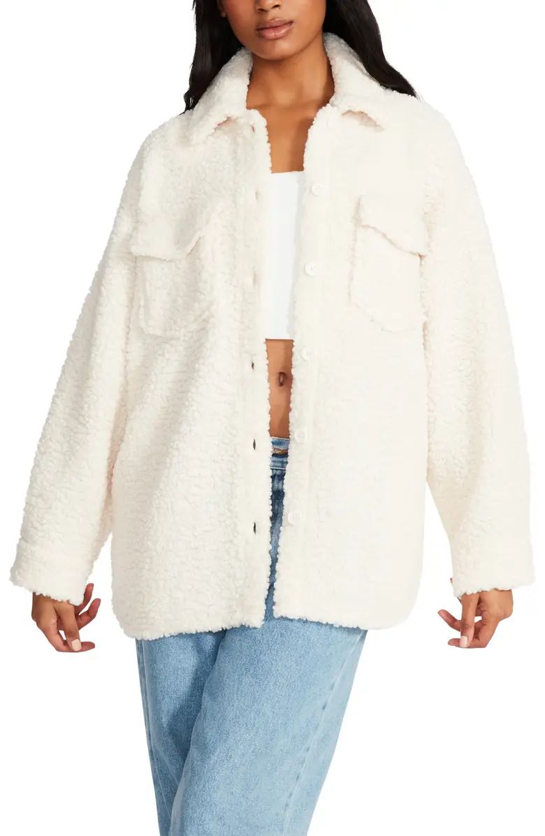 Steve Madden Textured Shirt Jacket | Nordstromrack | Nordstrom Rack