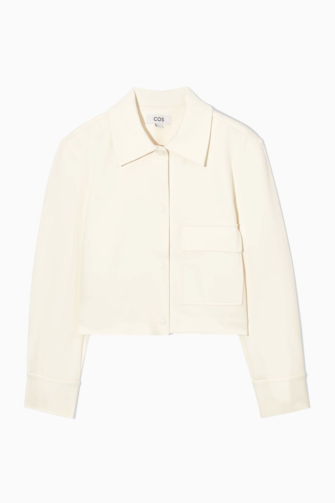 CROPPED TWILL JACKET | COS UK