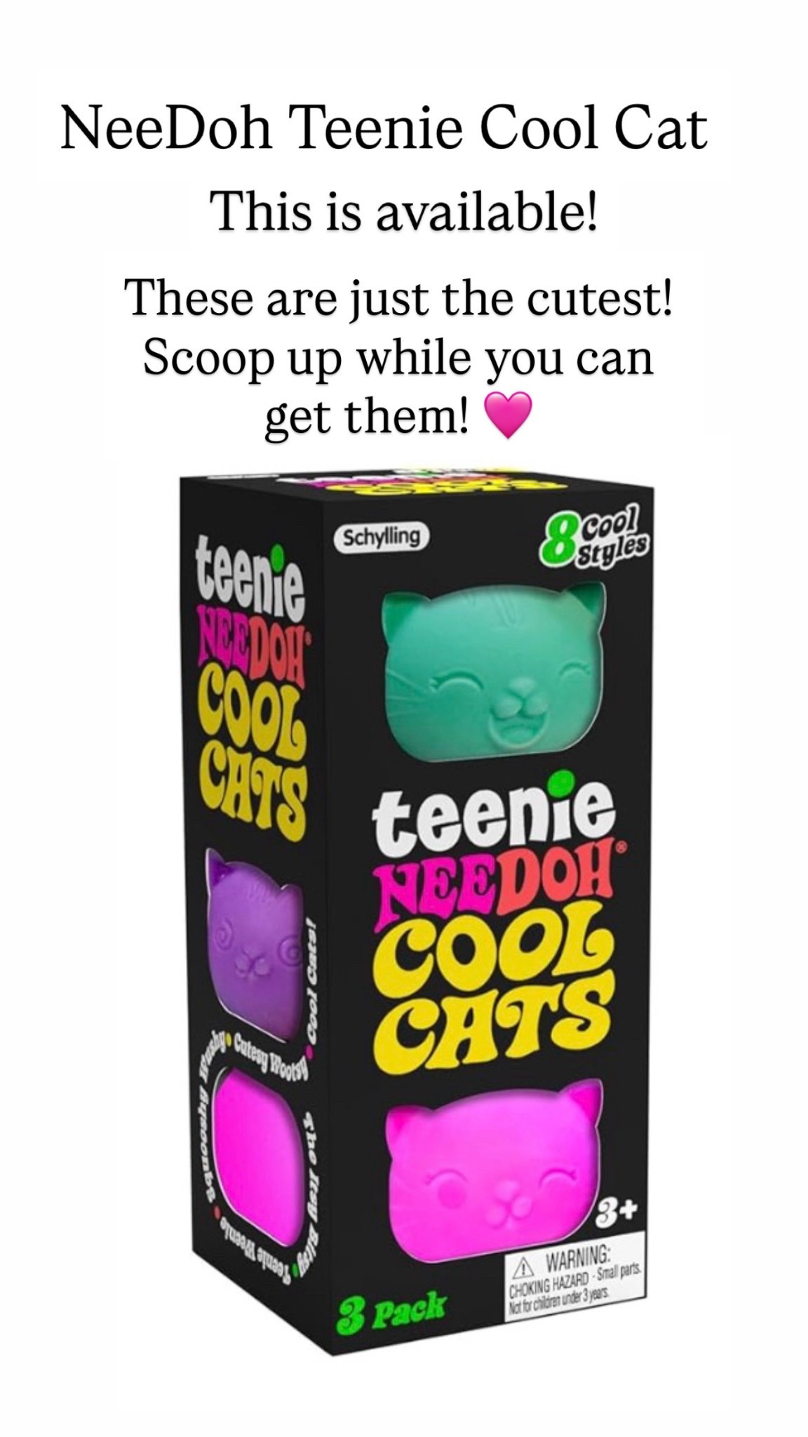 NeeDoh Teenie Cool Cat

#LTKKids
