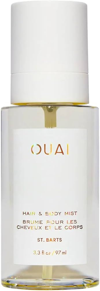 OUAI St. Barts Hair and Body Mist - Tropical-Scented Hair Perfume and Body Spray - Notes of Drago... | Amazon (US)