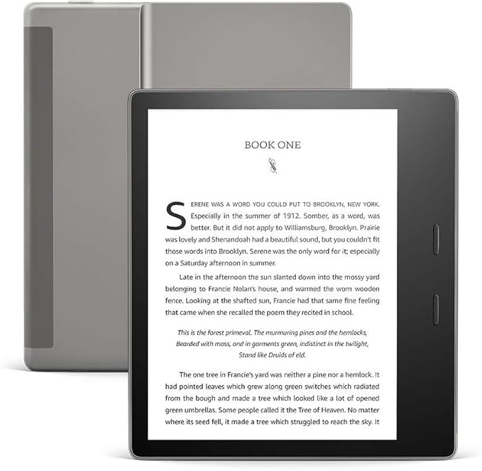 Certified Refurbished Kindle Oasis - Now with adjustable warm light - Ad-Supported | Amazon (US)