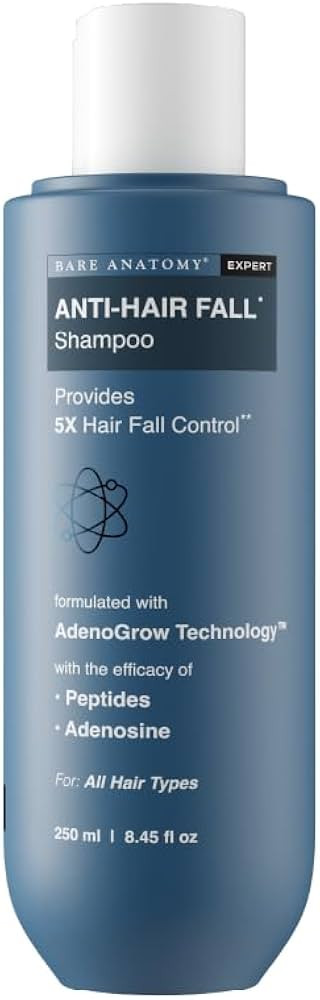 Bare Anatomy Anti-Hair Fall Shampoo | Provides 5X Hair Fall Control Suitable for All Hair Types |... | Amazon (US)