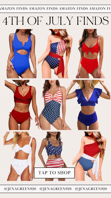 Fourth of July | 4th of July | Red White Blue | Red White & Blue | Red Swimsuits | Blue Swimsuits | Swimsuit | Swimsuits | Swimwear | Swim 

#LTKSeasonal #LTKswim #LTKtravel