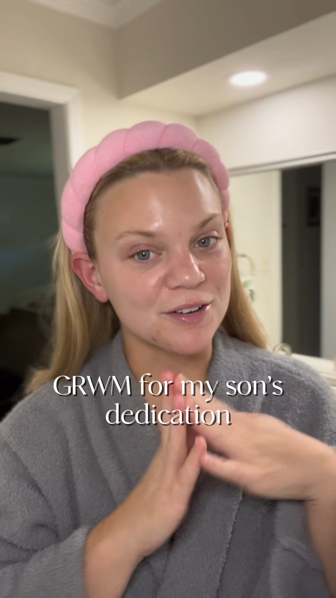 GRWM for my son’s dedication 🩵

#LTKStyleTip #LTKFindsUnder50 #LTKBeauty