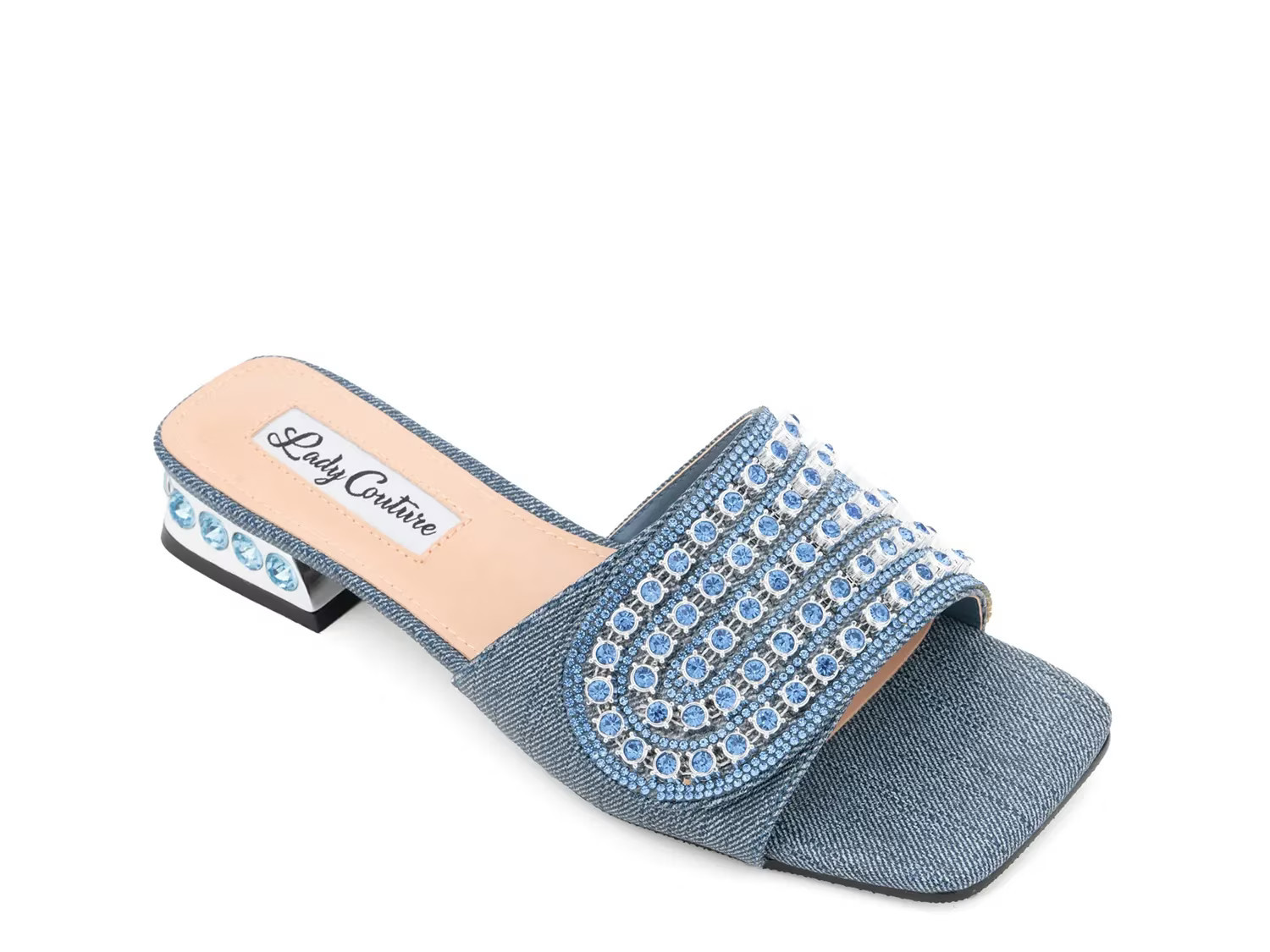 Lady Couture Ivy Sandal | Women's | Blue Denim | Size 12 | Sandals | DSW