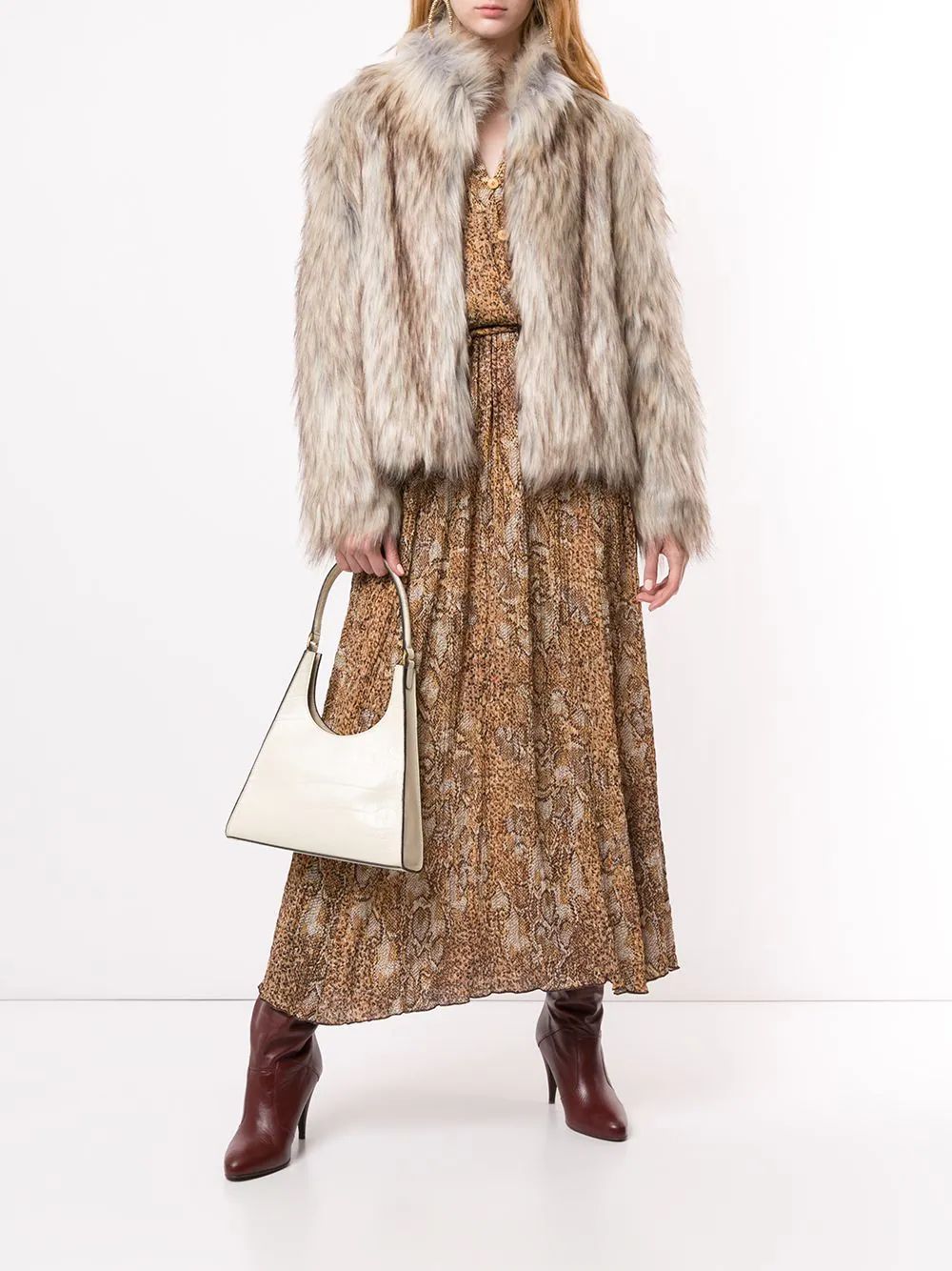 Fur Delish faux-fur jacket | Farfetch Global