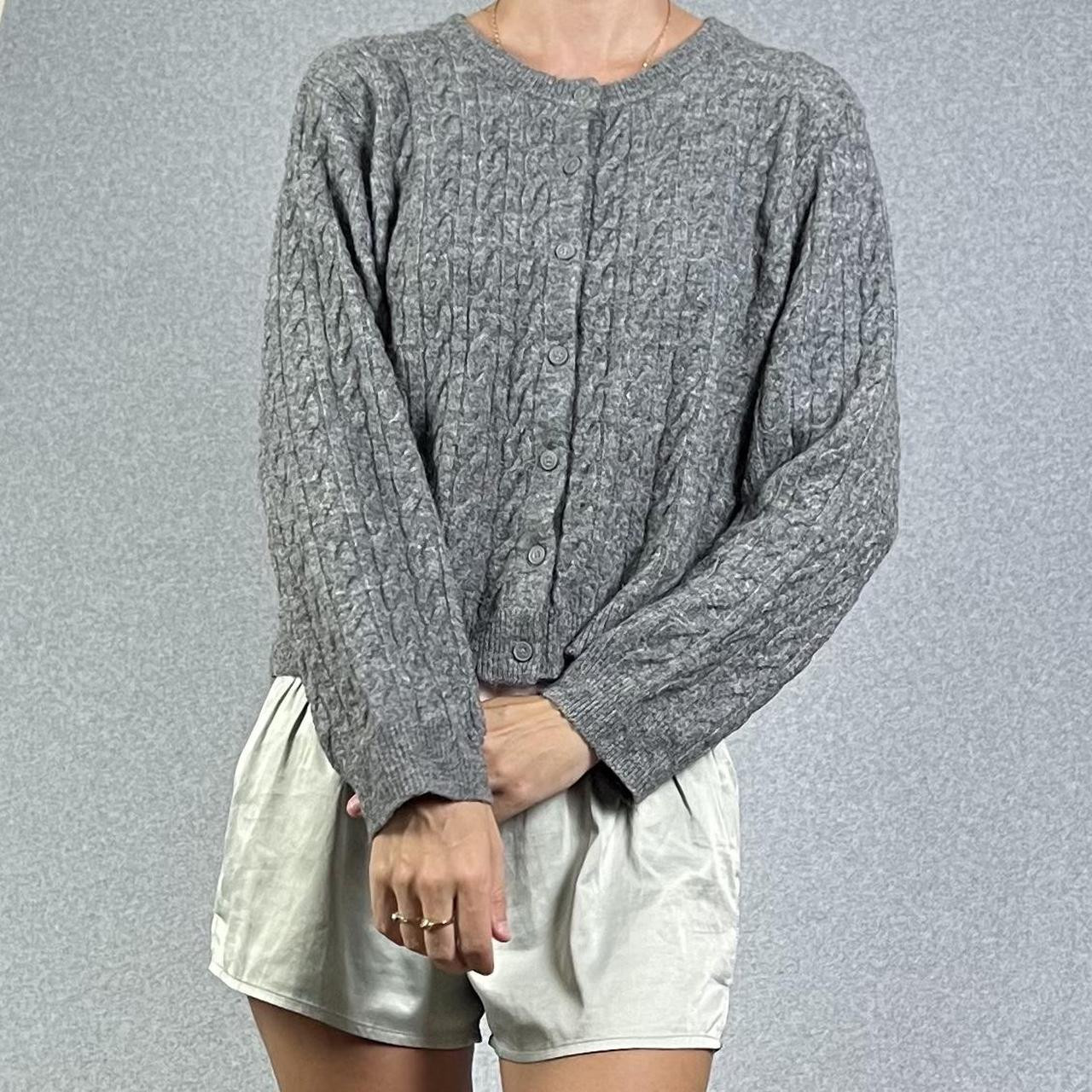 Target Women's Cardigan - Grey | Depop AU
