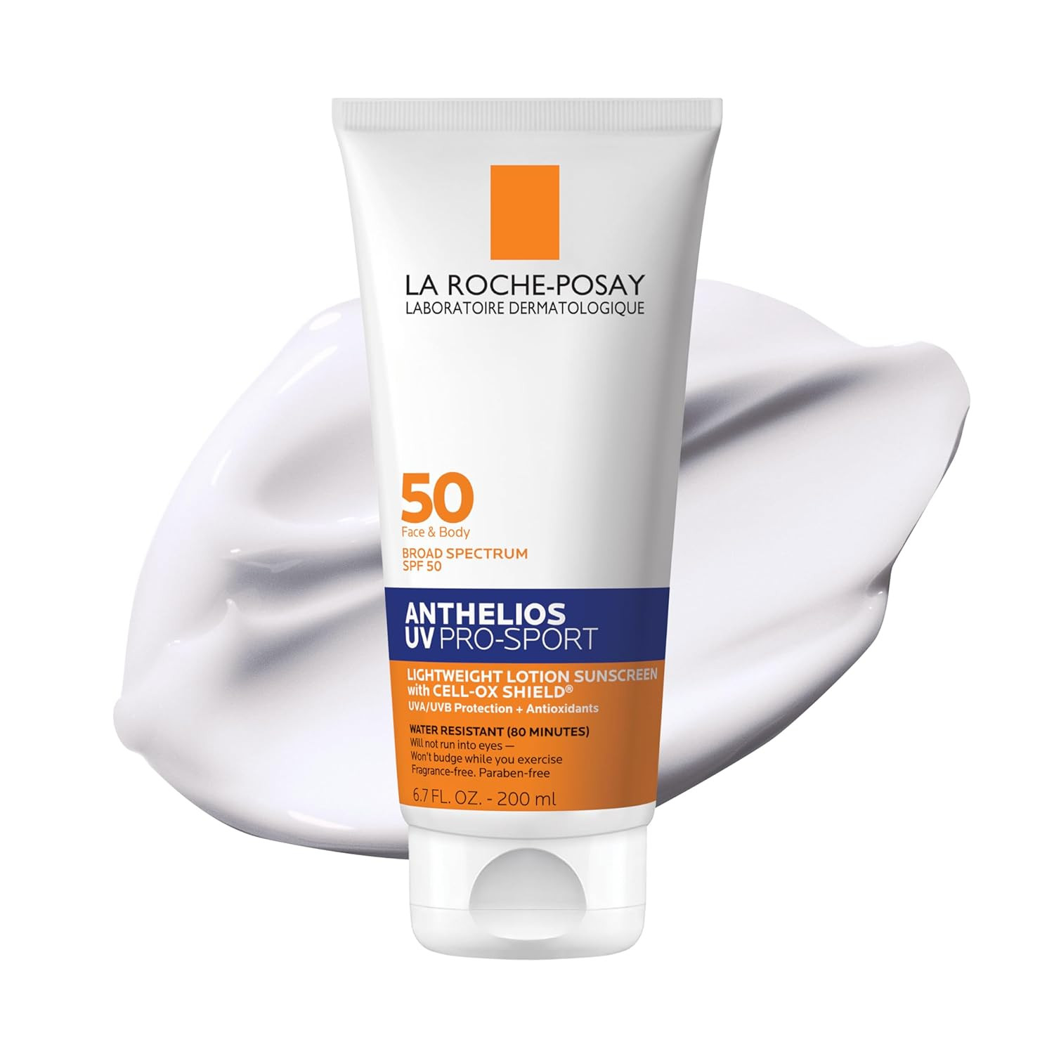 La Roche-Posay Anthelios UV Pro-Sport SPF 50 Sunscreen for Face & Body, Water & Sweat Resistant w... | Amazon (US)