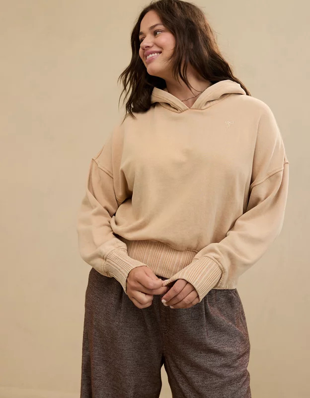 Aerie Cropped Hoodie | Aerie