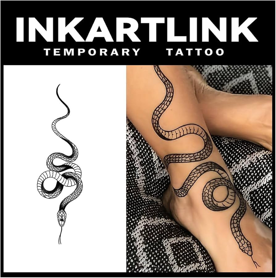 Tattoo Tech, 2 Sheets Large Semi Permanent Tattoo, Adult Art Design Temporary Tattoos, Lasts 1-2 ... | Amazon (US)