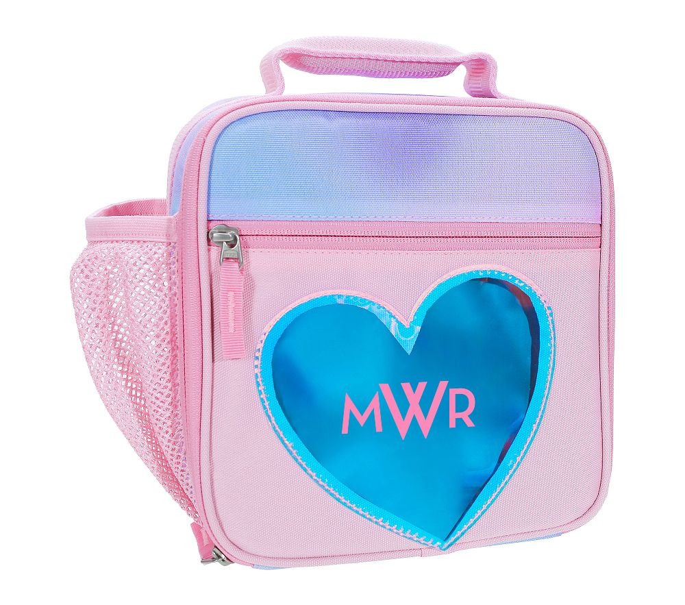 Mackenzie Iridescent Hearts Lunch Boxes | Pottery Barn Kids