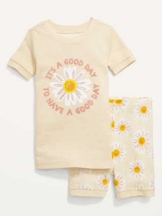 Unisex Graphic Pajama Shorts Set for Toddler & Baby | Old Navy (US)