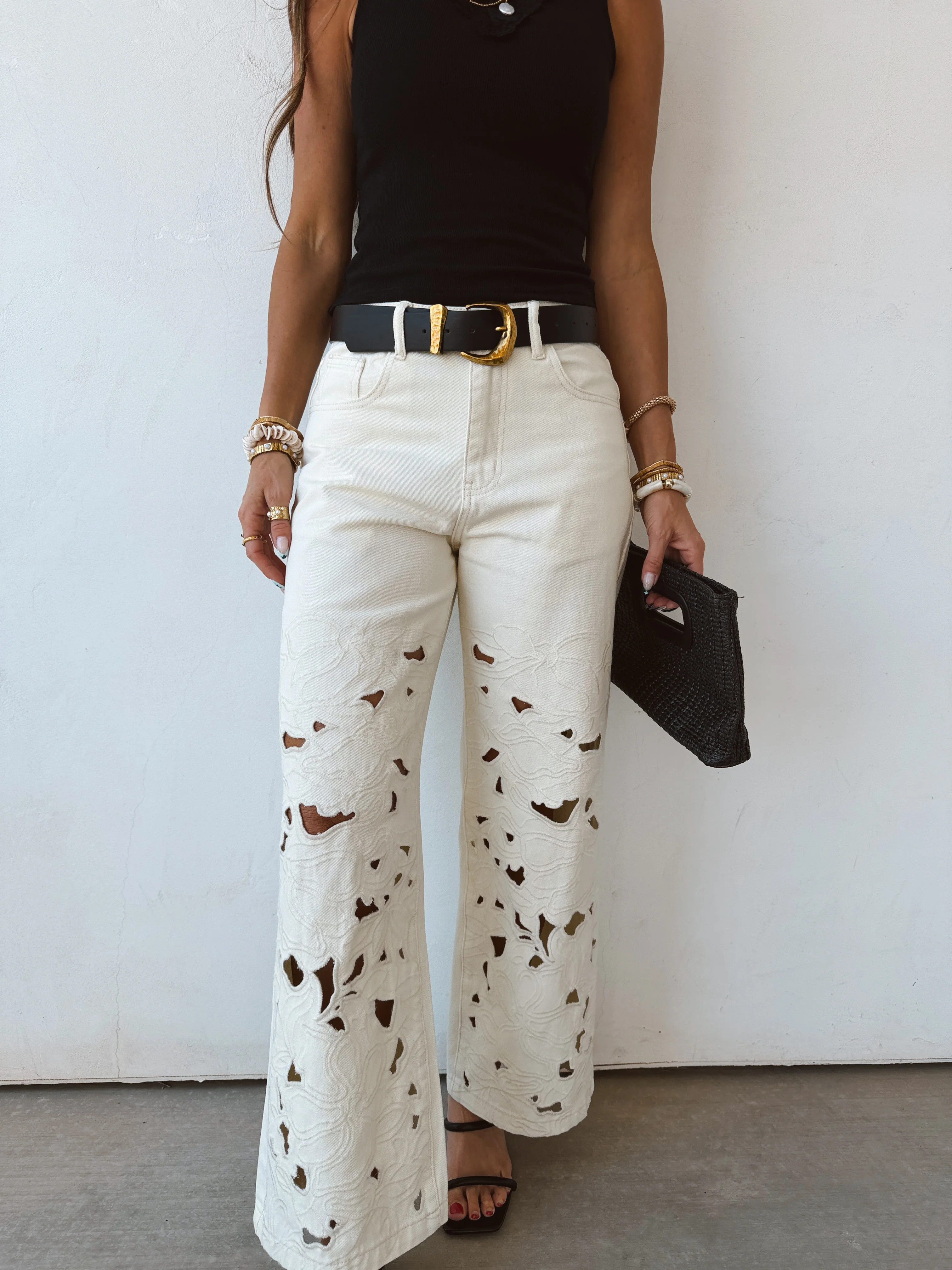 Garden Whisper Jeans | Copper and Cloth