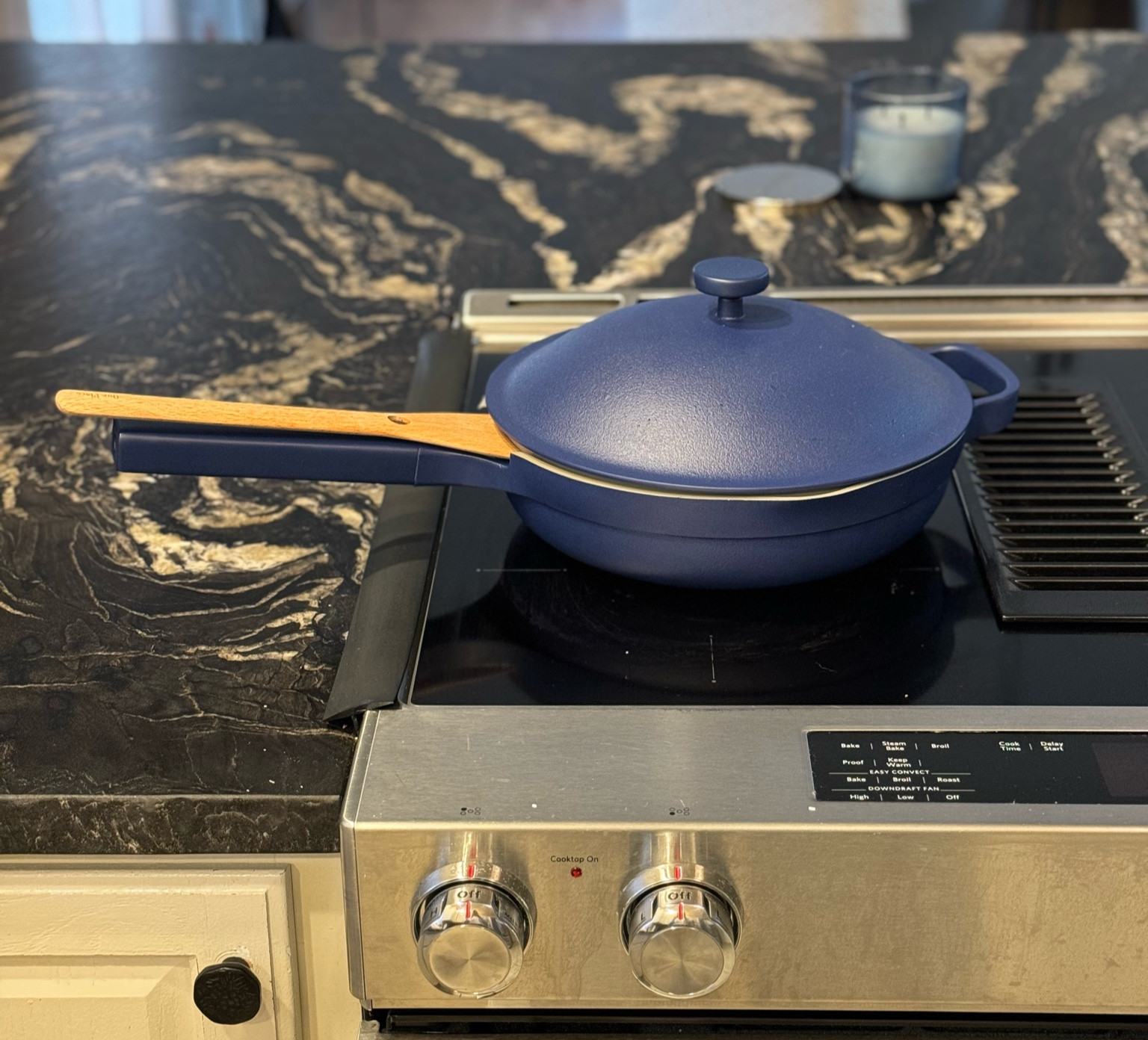 Do you like to leave a pot on the stove for decoration? Well this one looks good and BONUS- cooks well too!! (Comes with a steamer basket and spoon!

#LTKfamily #LTKfitness #LTKGiftGuide