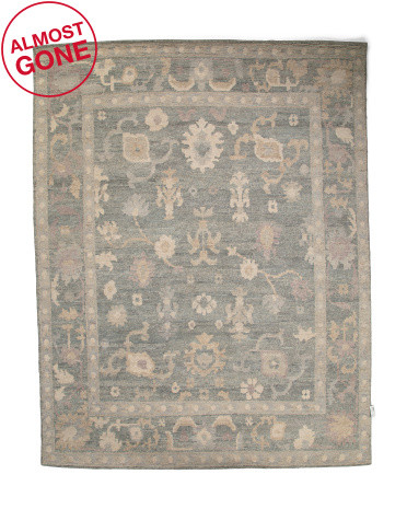 Made In India 9x12 Wool Clement 100 Area Rug | TJ Maxx