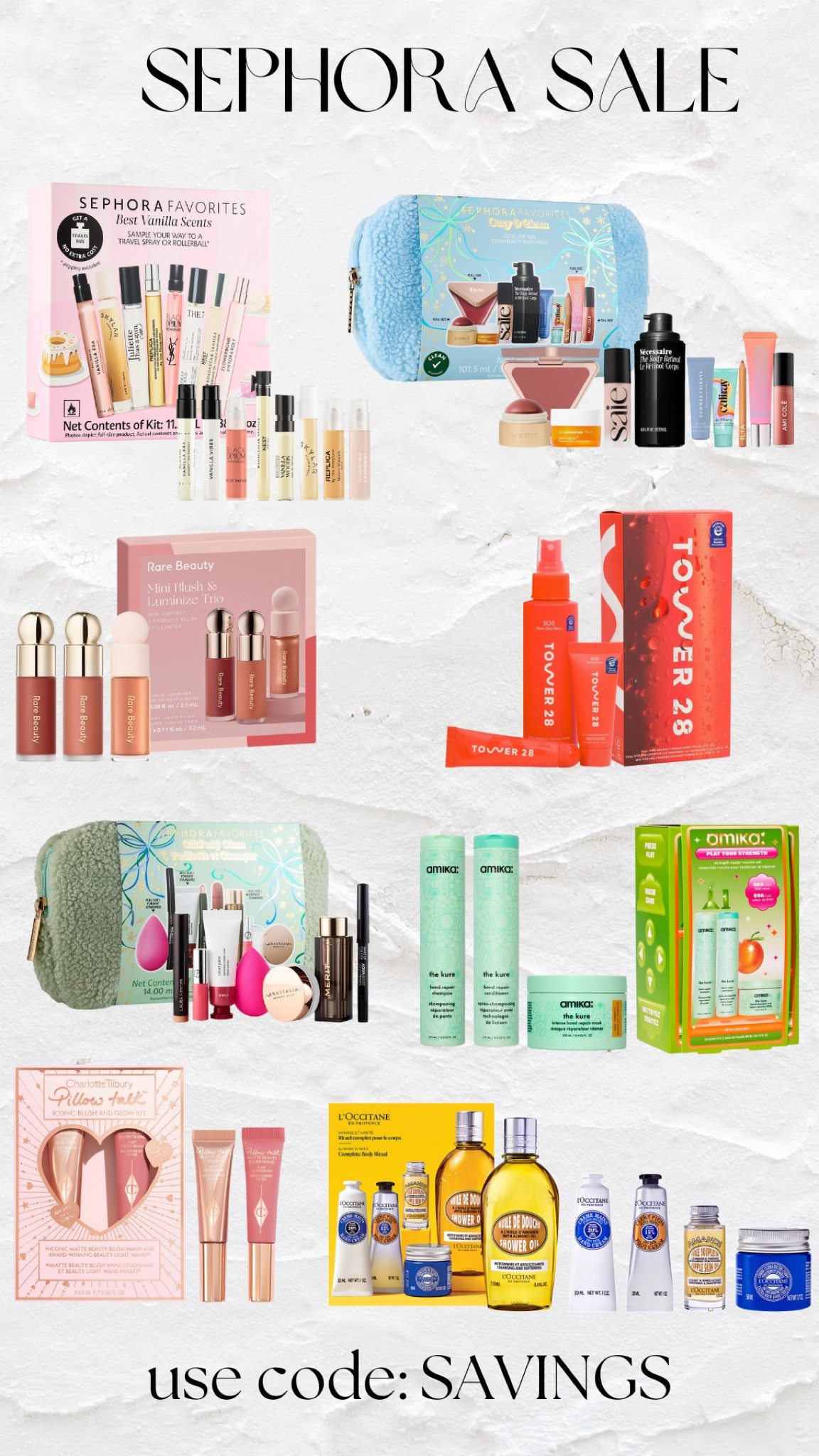 Sephora Savings Event: the best of the gift sets 

#LTKGiftGuide #LTKBeauty #LTKSaleAlert