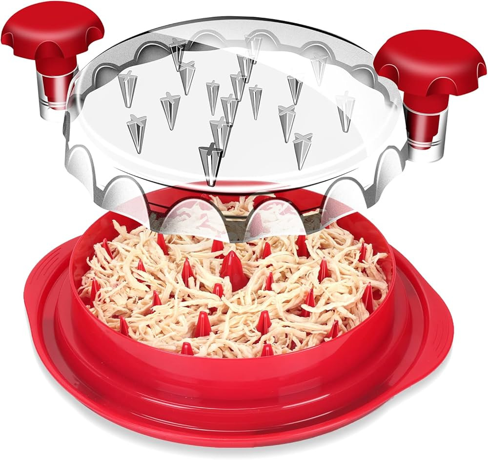 Chicken Shredder, Professional Chicken Breast Shredder Tool Twist, Transparent Lid, Ergonomic Han... | Amazon (US)