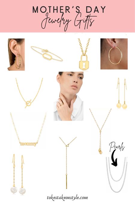 Jewelry gift ideas if you’re shopping for Mother’s Day gifts.

#LTKGiftGuide #LTKFind