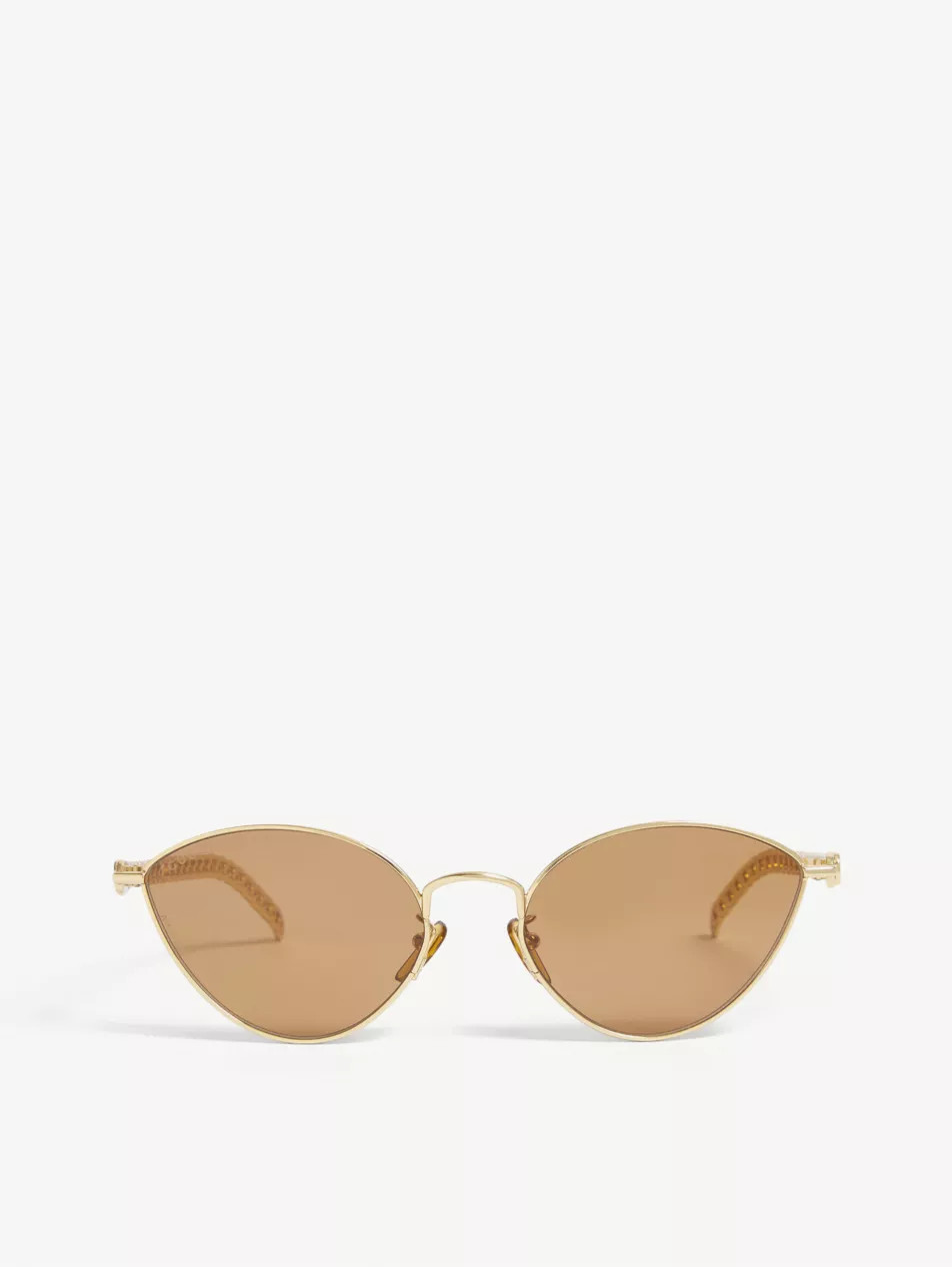 GG0977S metal cat-eye sunglasses | Selfridges
