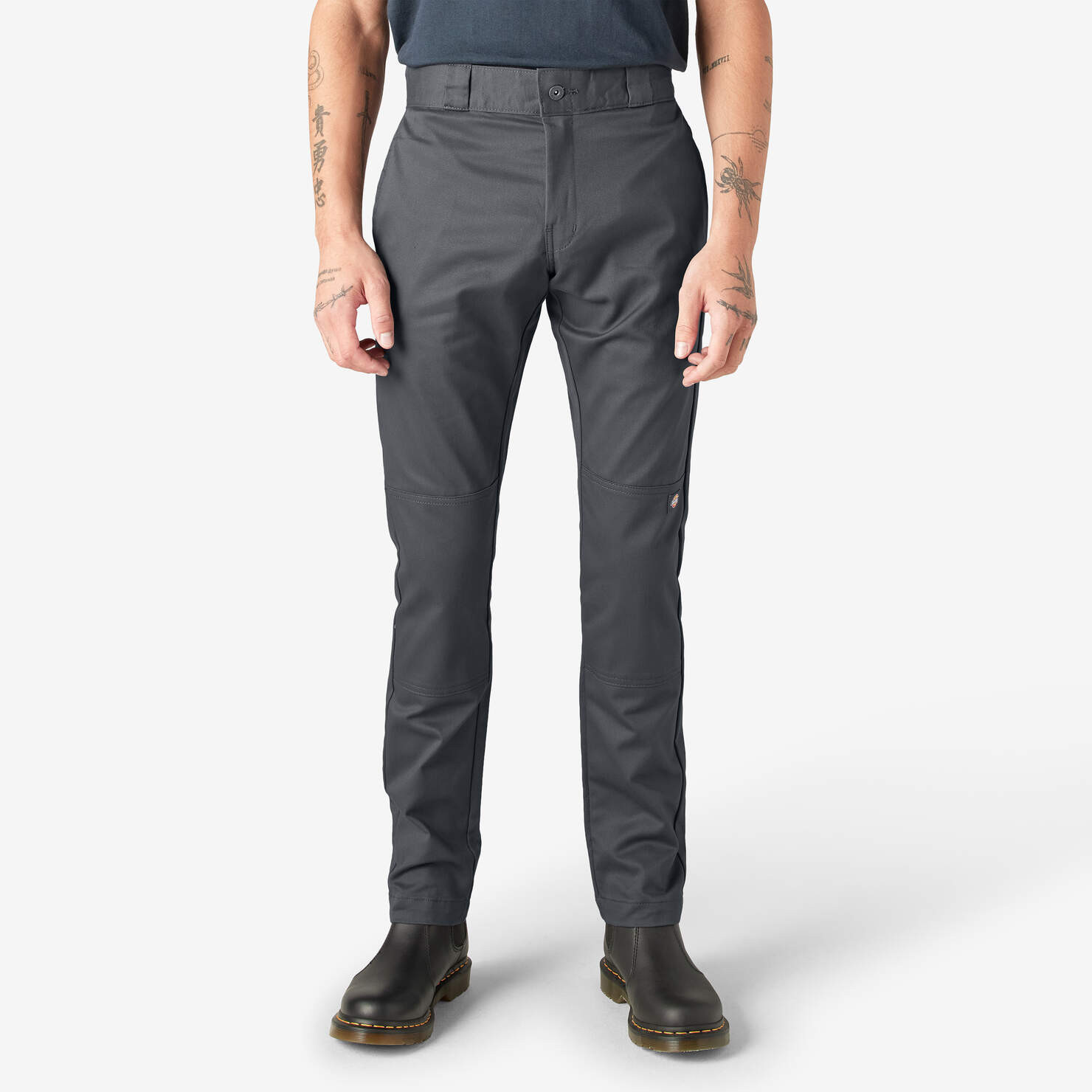 FLEX Skinny Straight Fit Double Knee Work Pants | Men's Pants | Dickies - Dickies US | Dickies