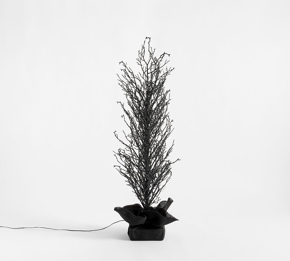 Twinkling Halloween Tree | Pottery Barn (US)