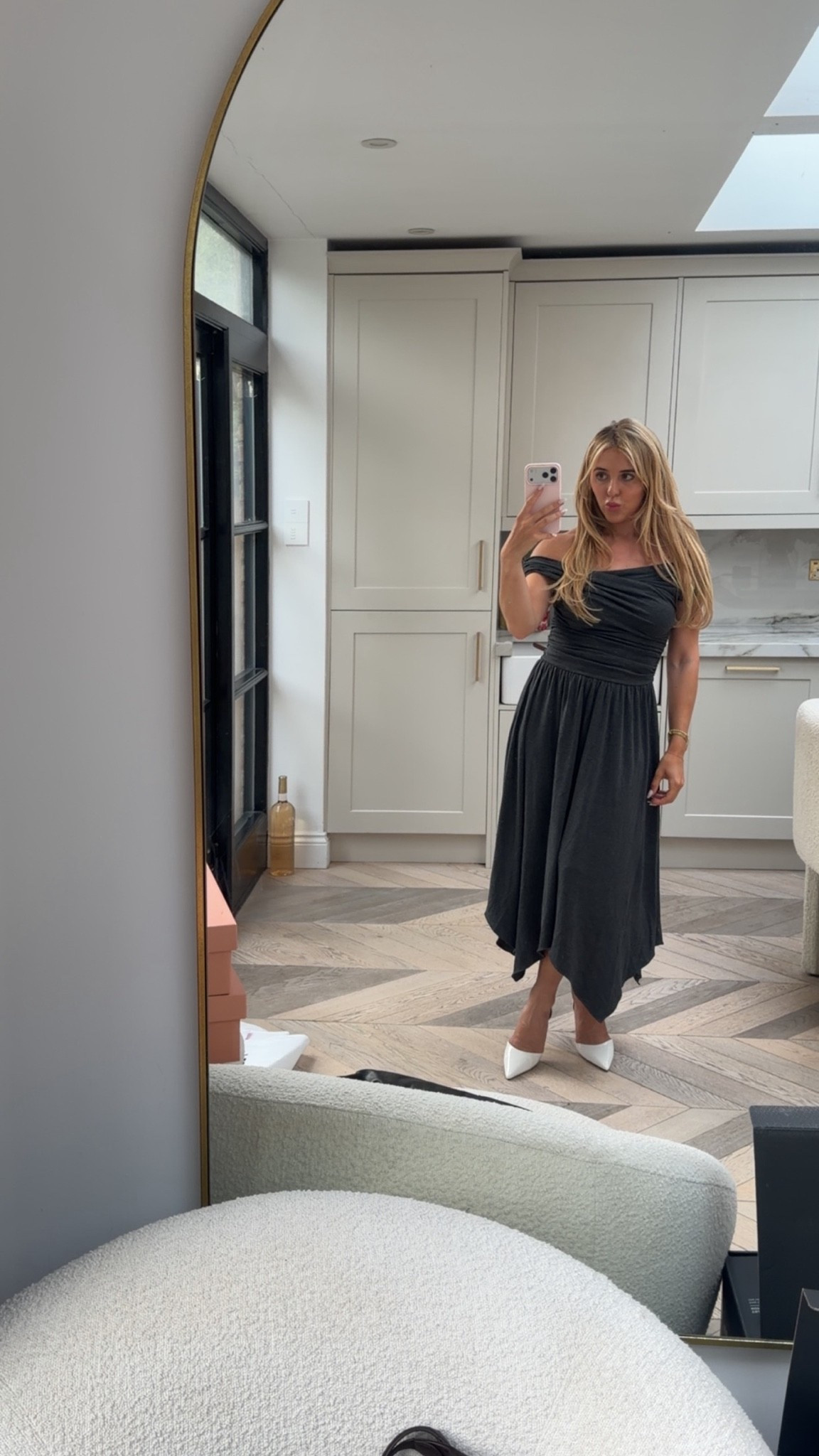 Off the shoulder dress - floaty dress - wedding guest dress - promo code for Fabrique toem10 for discount at Fabrique - fbrique - fabrique dress - fabrique promo code - fabrique discount code - floaty wedding guest dress

#LTKsummer #LTKeurope #LTKdresses