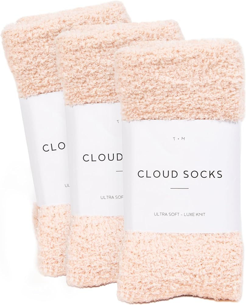 Unboxme Gifts Warm & Cozy Ultra-Luxe Cloud Sock for Women & Men - Super Soft Luxurious Fabric Sle... | Amazon (US)