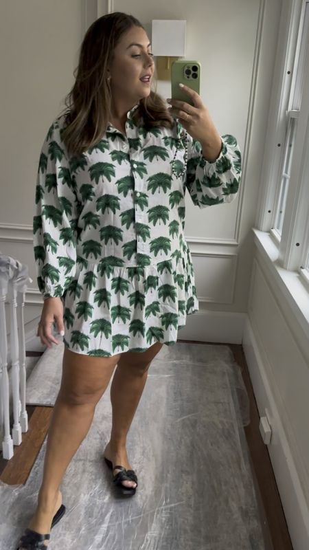 Love this fun print cover-up. Wearing size XL (runs short). Use code Caralyn at Dolce Glow for 10% off. 

#LTKStyleTip #LTKFindsUnder50 #LTKMidsize