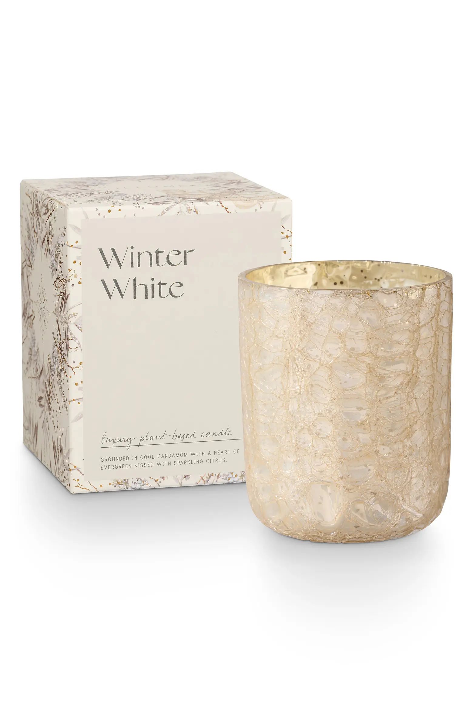 ILLUME® Winter White Mercury Glass Candle | Nordstrom | Nordstrom