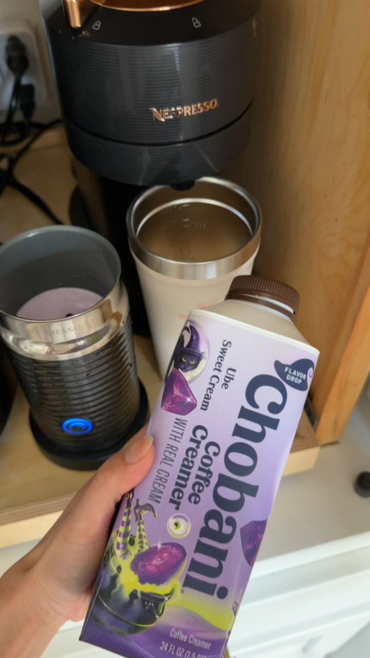 Loving this new creamer by chobani! Linking my nespresso and tumbler too.

#LTKHome