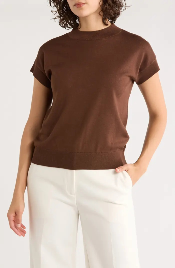 Short Sleeve Crew Sweater | Nordstrom Rack
