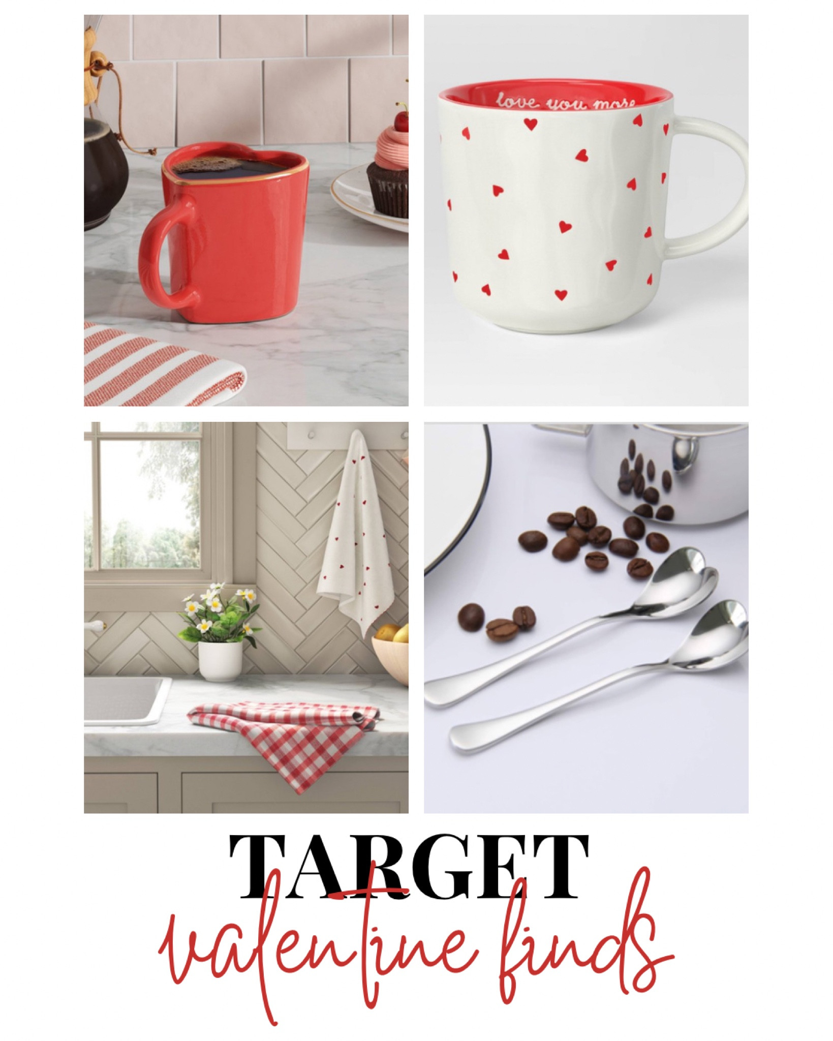 Valentine decor, valentine mugs, valentine coffee bar 

#LTKfindsunder50 #LTKSeasonal #LTKhome
