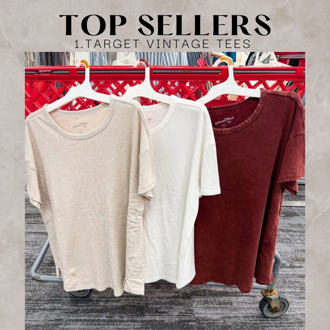 Weekly best sellers
Target vintage tees 

#LTKootd #LTKmomlife #LTKgrwm