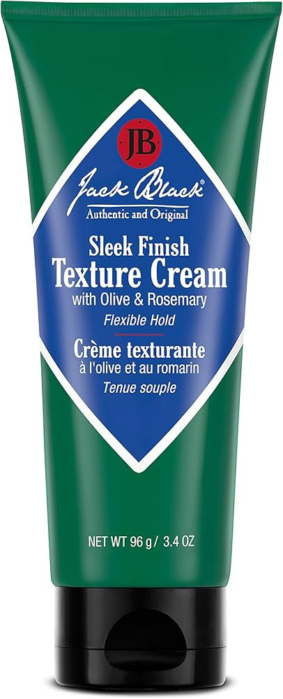 Jack Black Sleek Finish Texture Cream, 3.4 Oz. – Hair Styling Cream for Men & Women, Hair Textu... | Amazon (US)