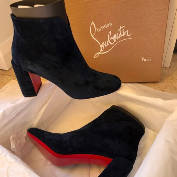 Christian Louboutin Castarika 85 Veau Velour ankle boots | Poshmark