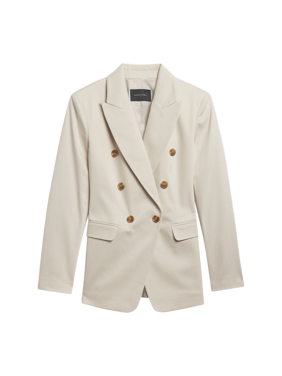 Stretch-Cotton Icon Blazer | Banana Republic Factory