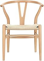 Modway Amish Mid-Century Dining Armchair in Natural | Amazon (US)