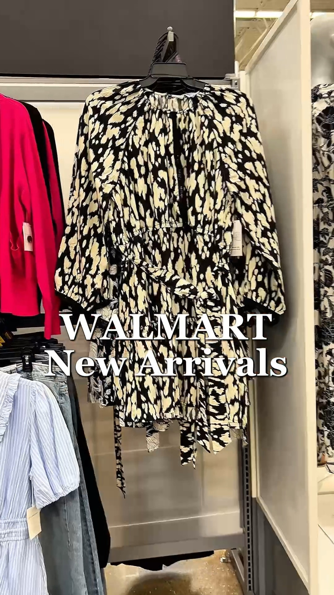 Come with me on a trip to Walmart to check out some spring fashion.
Long sleeve mini dress
Two piece ruffle skirt set
Cami and striped pants.

