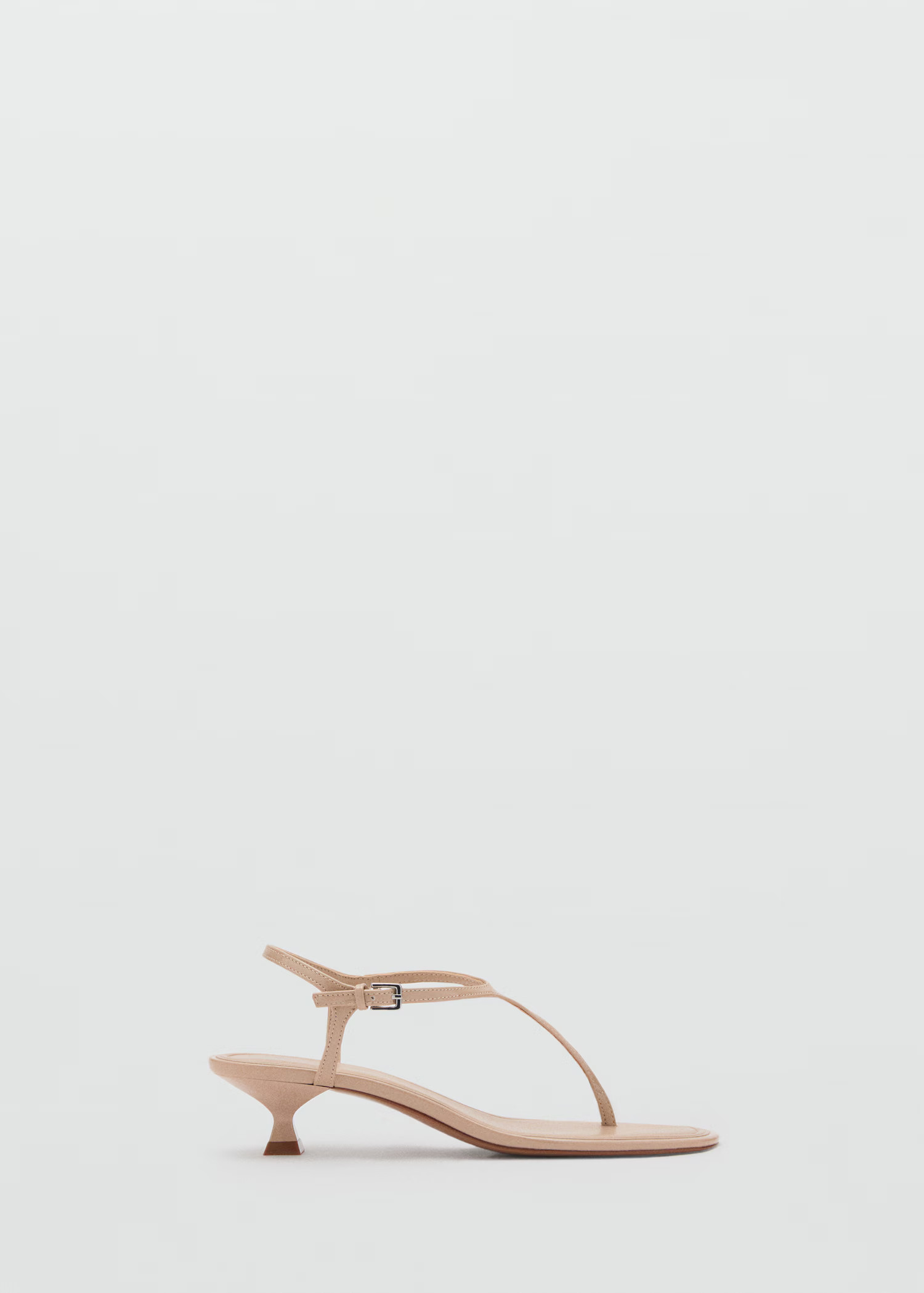 Kitten heel strap sandal - Women | MANGO USA | Mango (US/MX/AU)