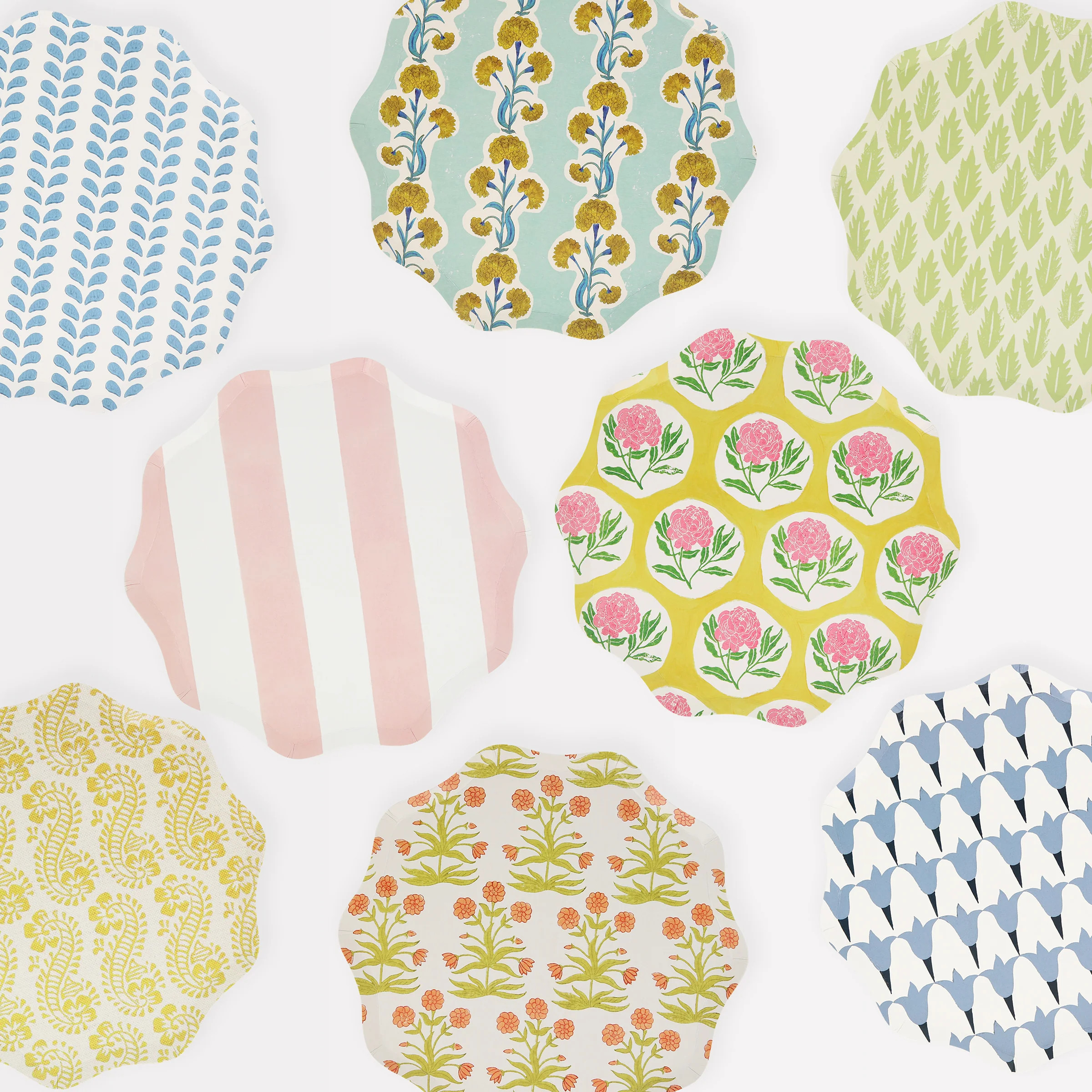 Floral Paper Side Plates | Meri Meri