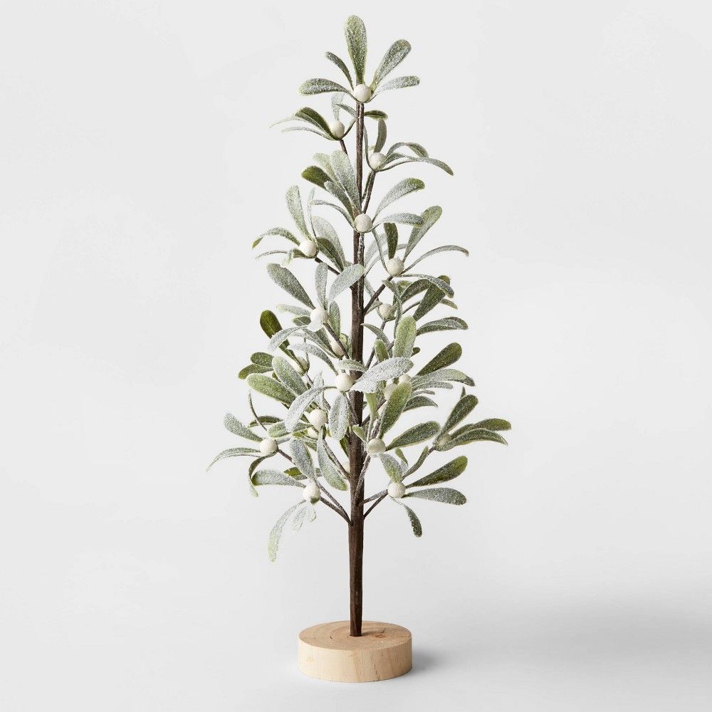 18"" Mistletoe with Berries Mini Artificial Tree - Wondershop | Target