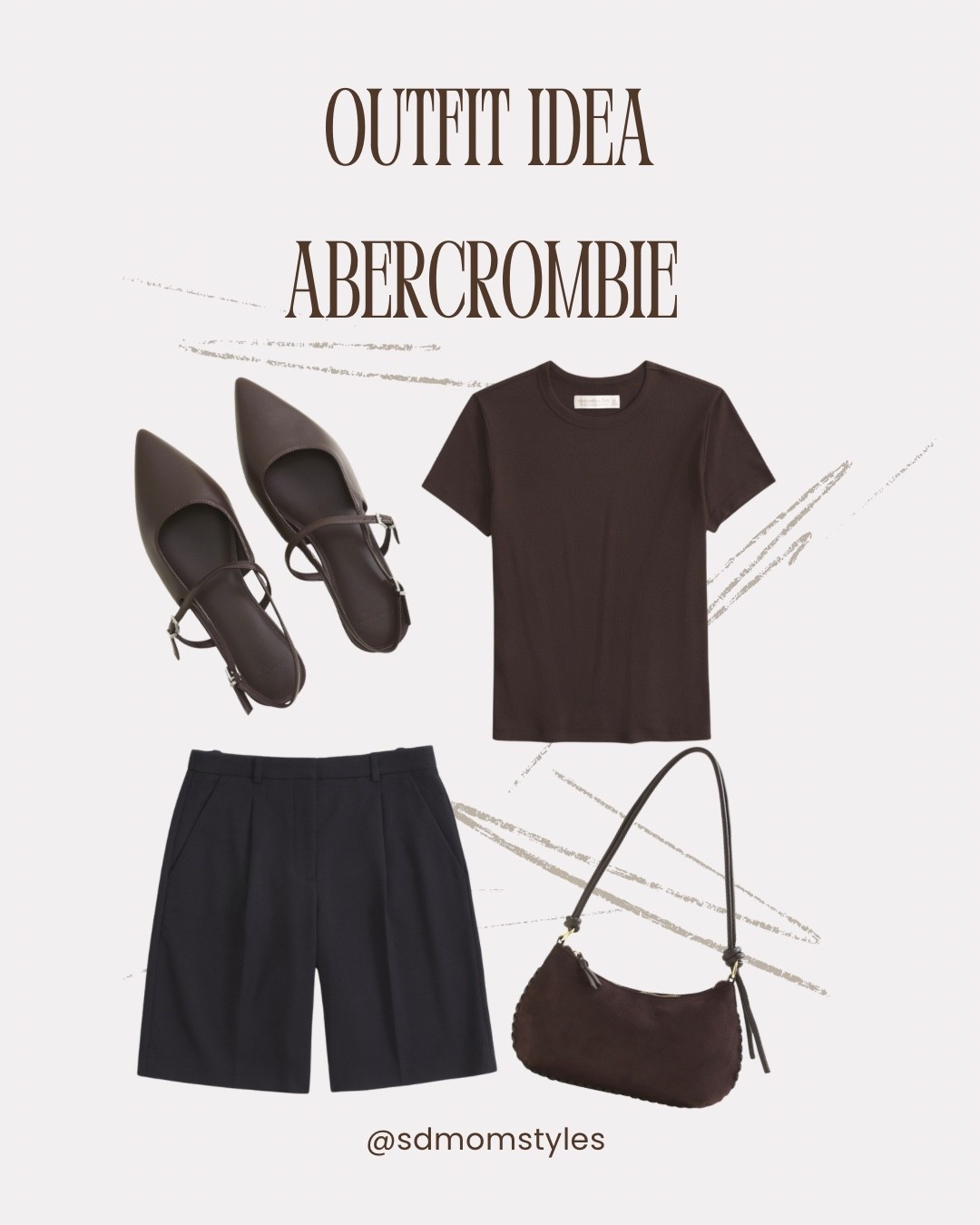 Summer outfit idea. 

Trouser shorts - elevated style 
@abercrombie

#LTKPetite #LTKOver40 #LTKSeasonal