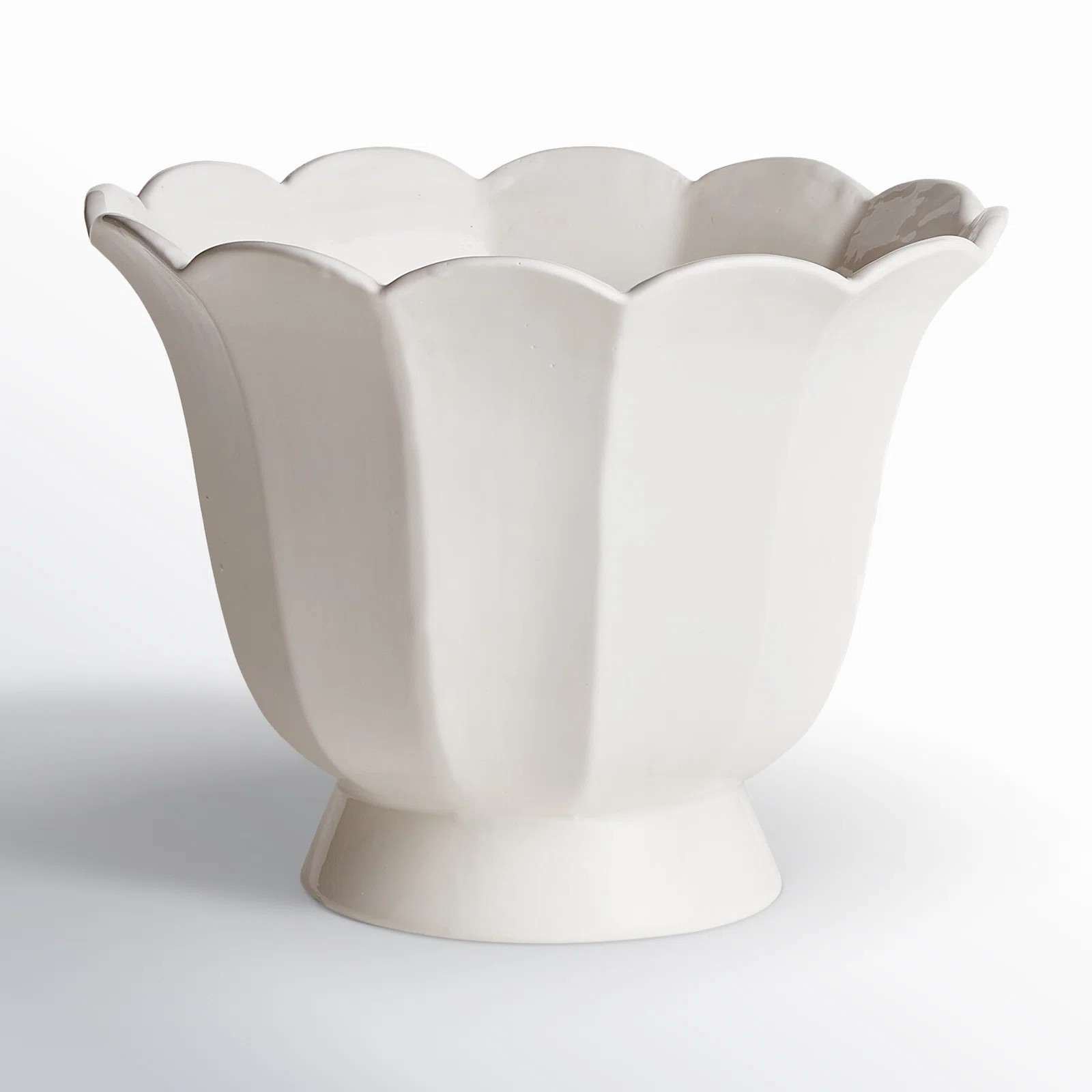 Bardia Ceramic Cachepot | Birch Lane