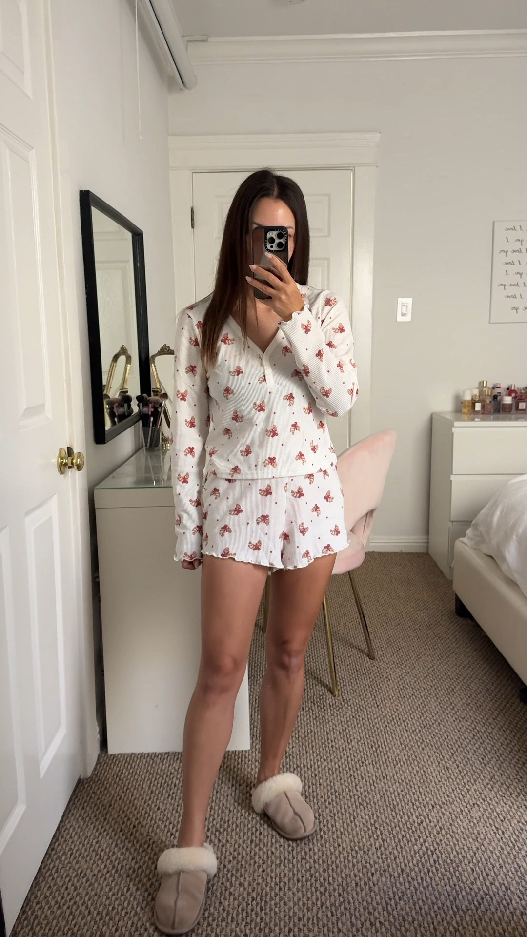 Croissant pajamas
Wearing size small

Target finds, pajama shorts, holiday pajamas, pjs, holiday pjs, Christmas pjs, Christmas pajamas, gift ideas


#LTKGiftGuide #LTKSeasonal #LTKSaleAlert