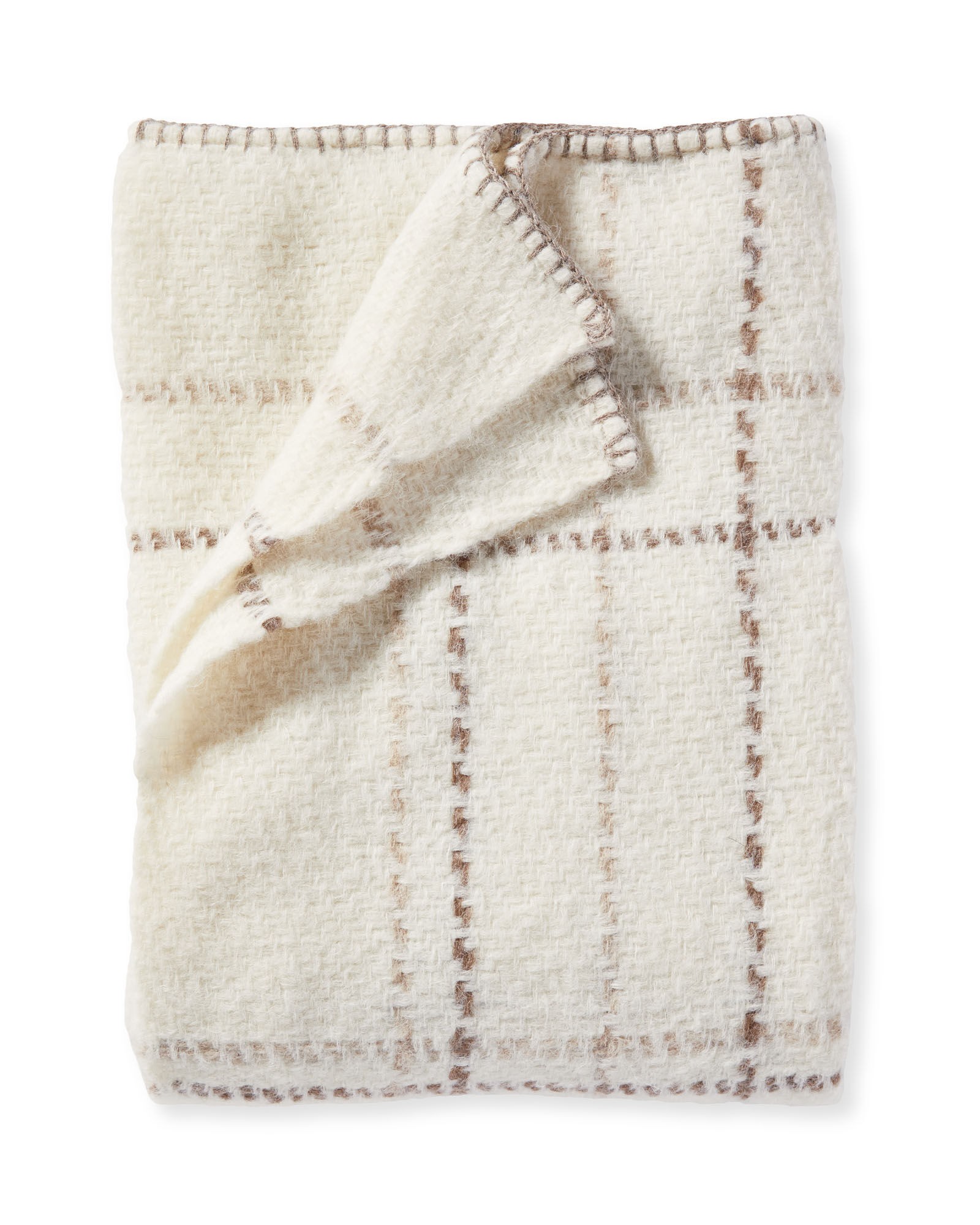 Stratton Alpaca Throw | Serena and Lily