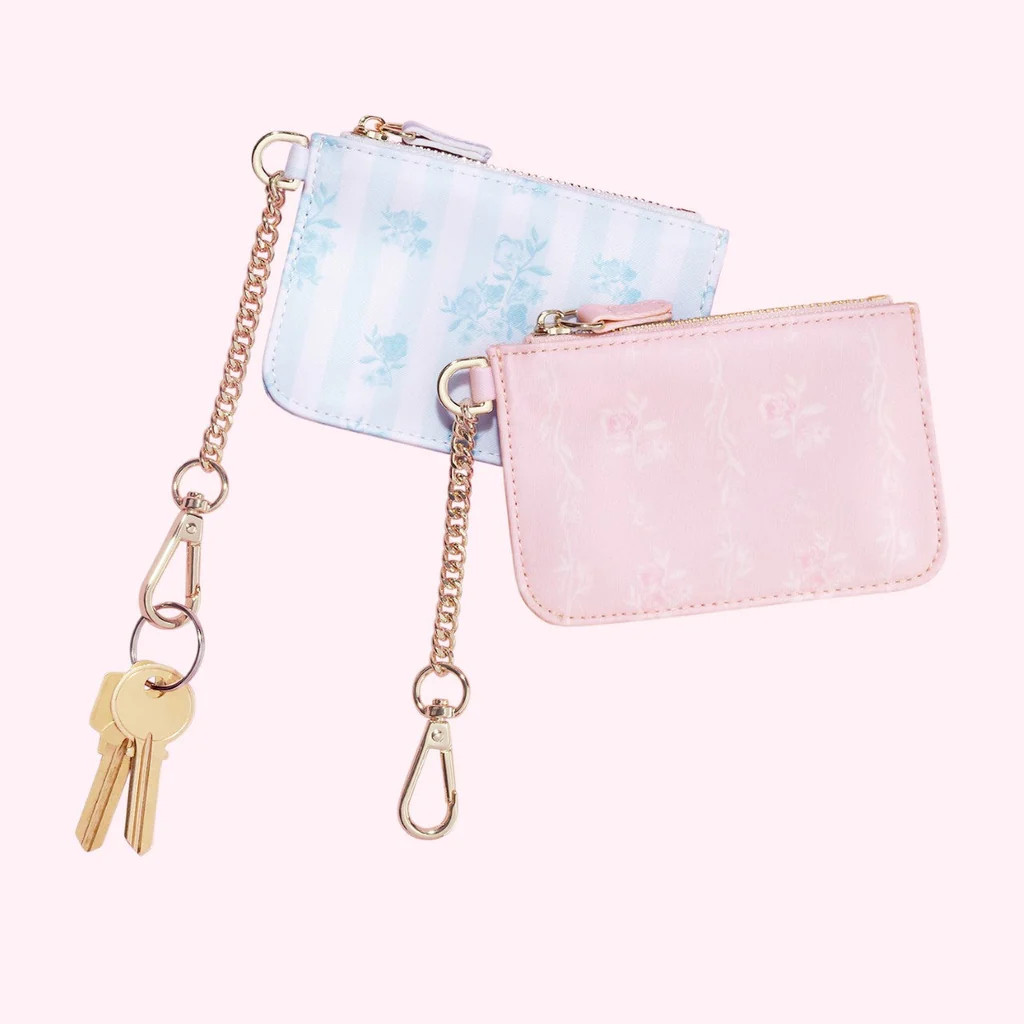 High Tea Printed Mini Keychain Wallet | Stoney Clover Lane