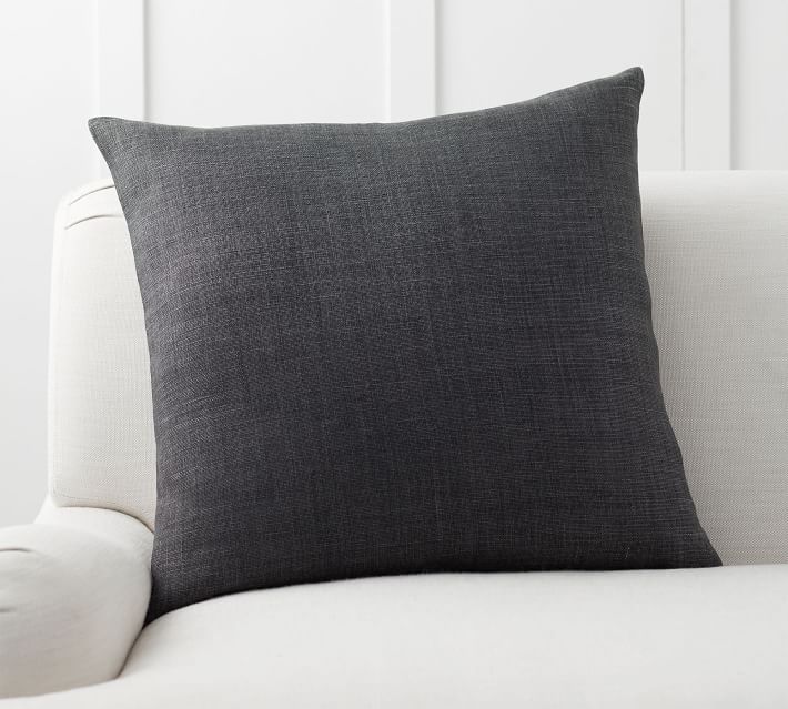 Belgian Linen Pillow Covers Made with Libeco™ Linen | Pottery Barn (US)