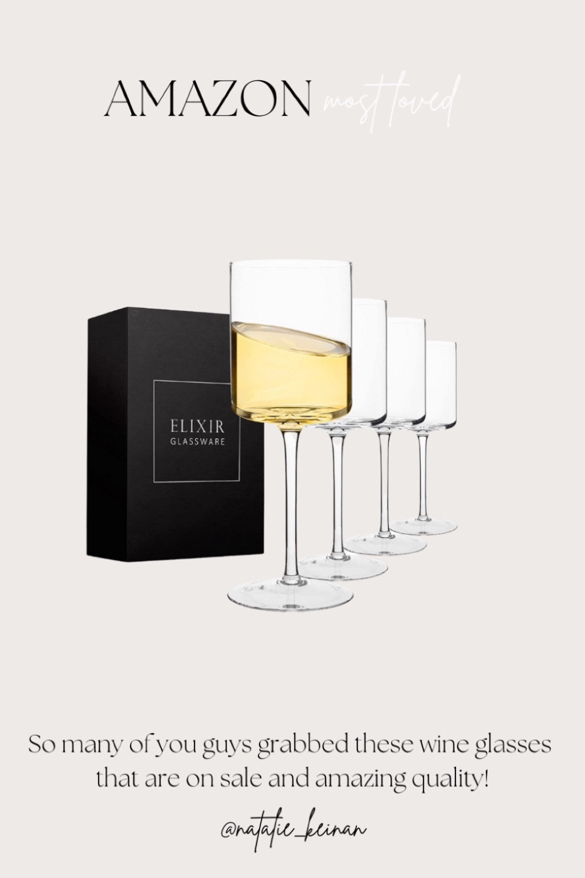 Wine glasses on Amazon! Home finds, look for less, square wine glasses


#LTKunder50 #LTKsalealert #LTKFind